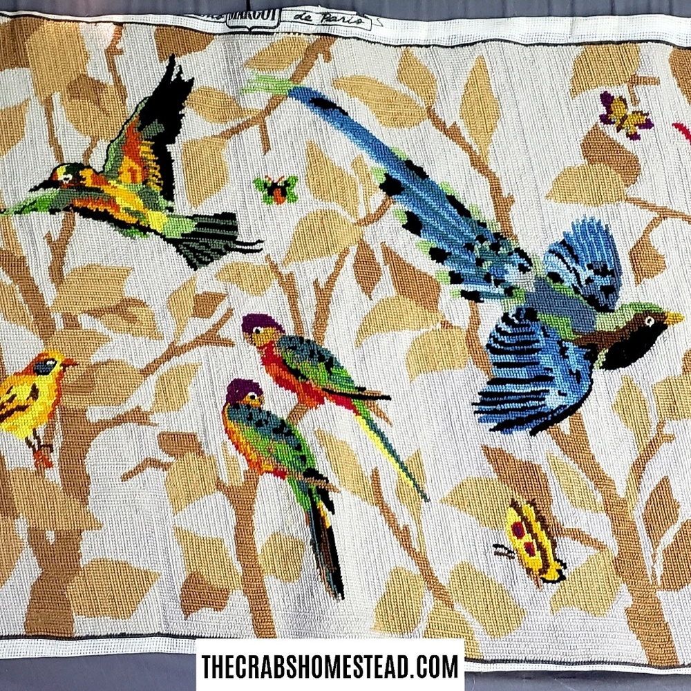 French Embroidered Tapestry